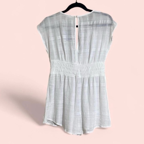 Abercrombie Kids Romper Sz 13/14 Coverup Vacation Cruise Wear Cinched Waist - Picture 3 of 7